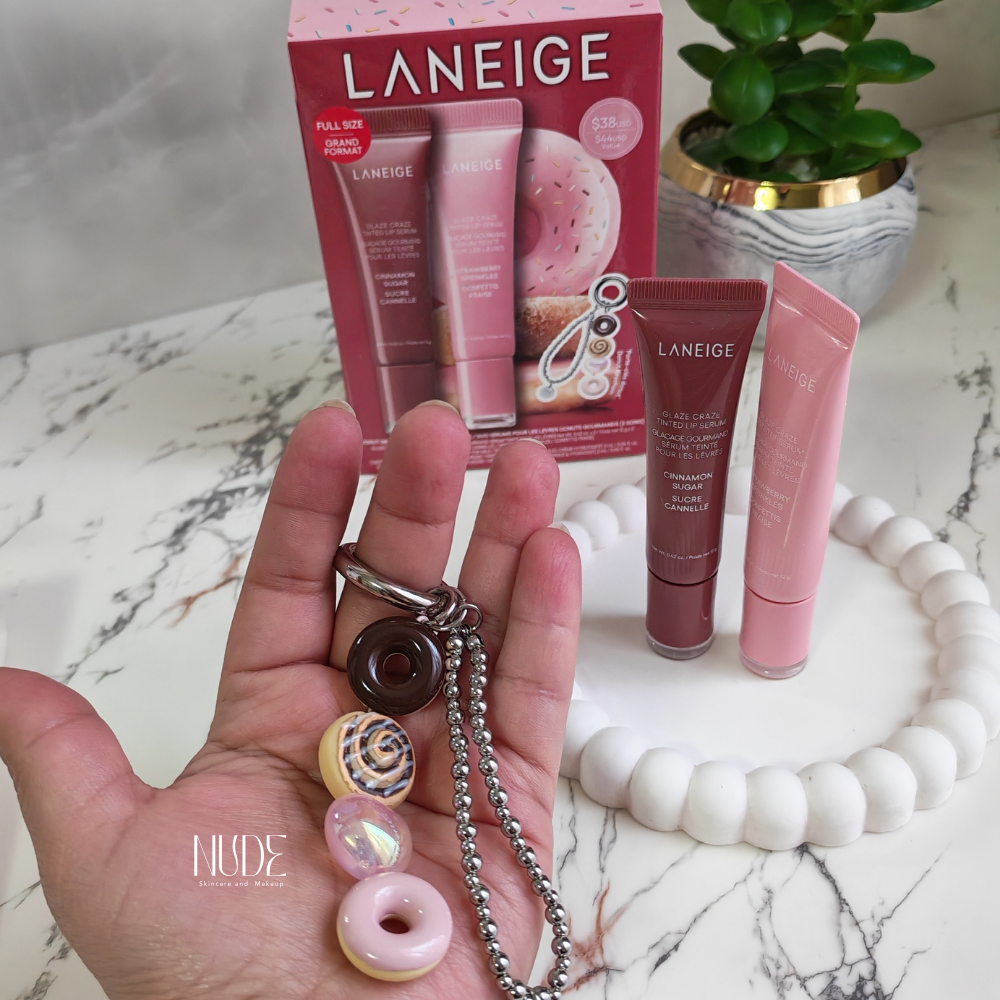 Glaze Craze Donut Delight Hydrating Tinted Lip Serum Duo