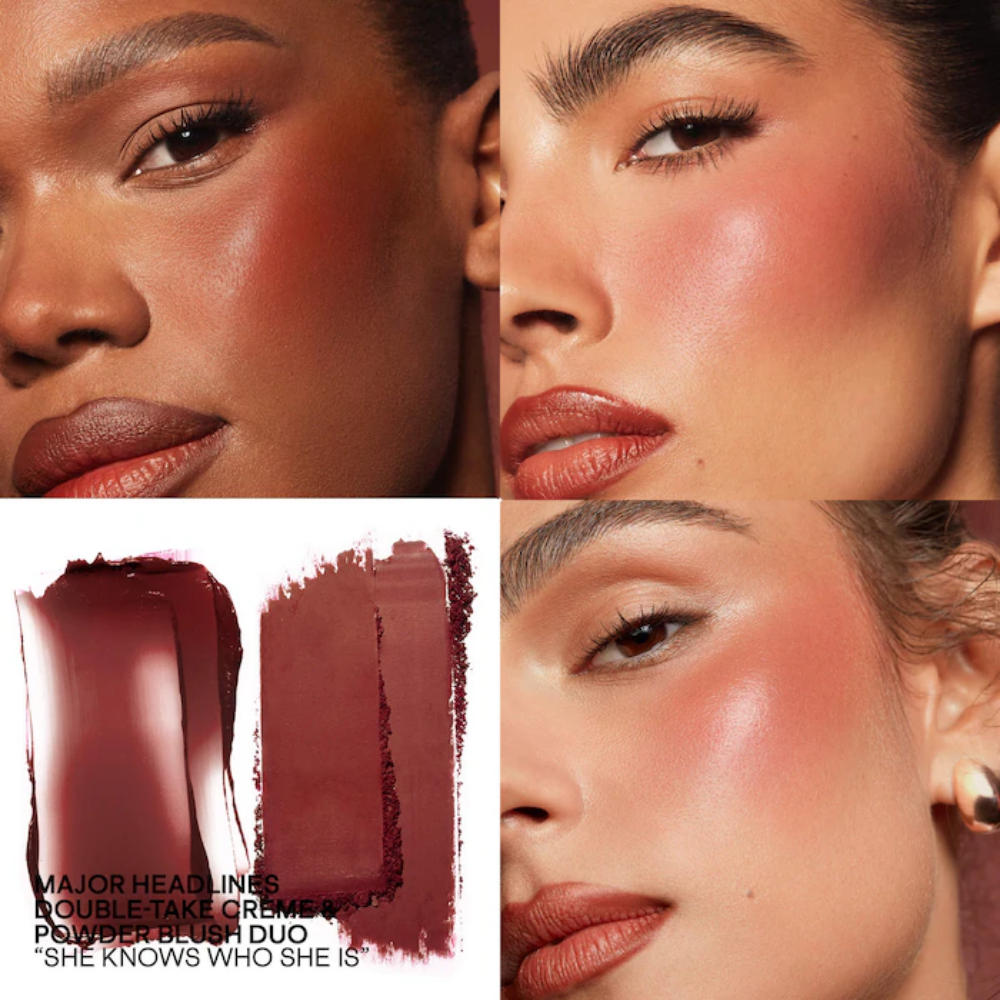 Mini Headlines Double-Take Crème & Powder Blush