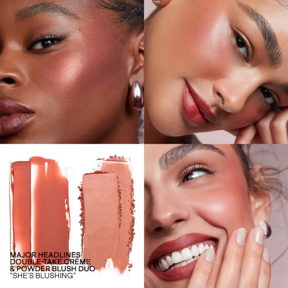 Mini Headlines Double-Take Crème & Powder Blush