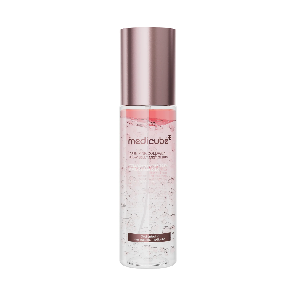 Medicube Jelly Mist Serum con colágeno PDRN rosa