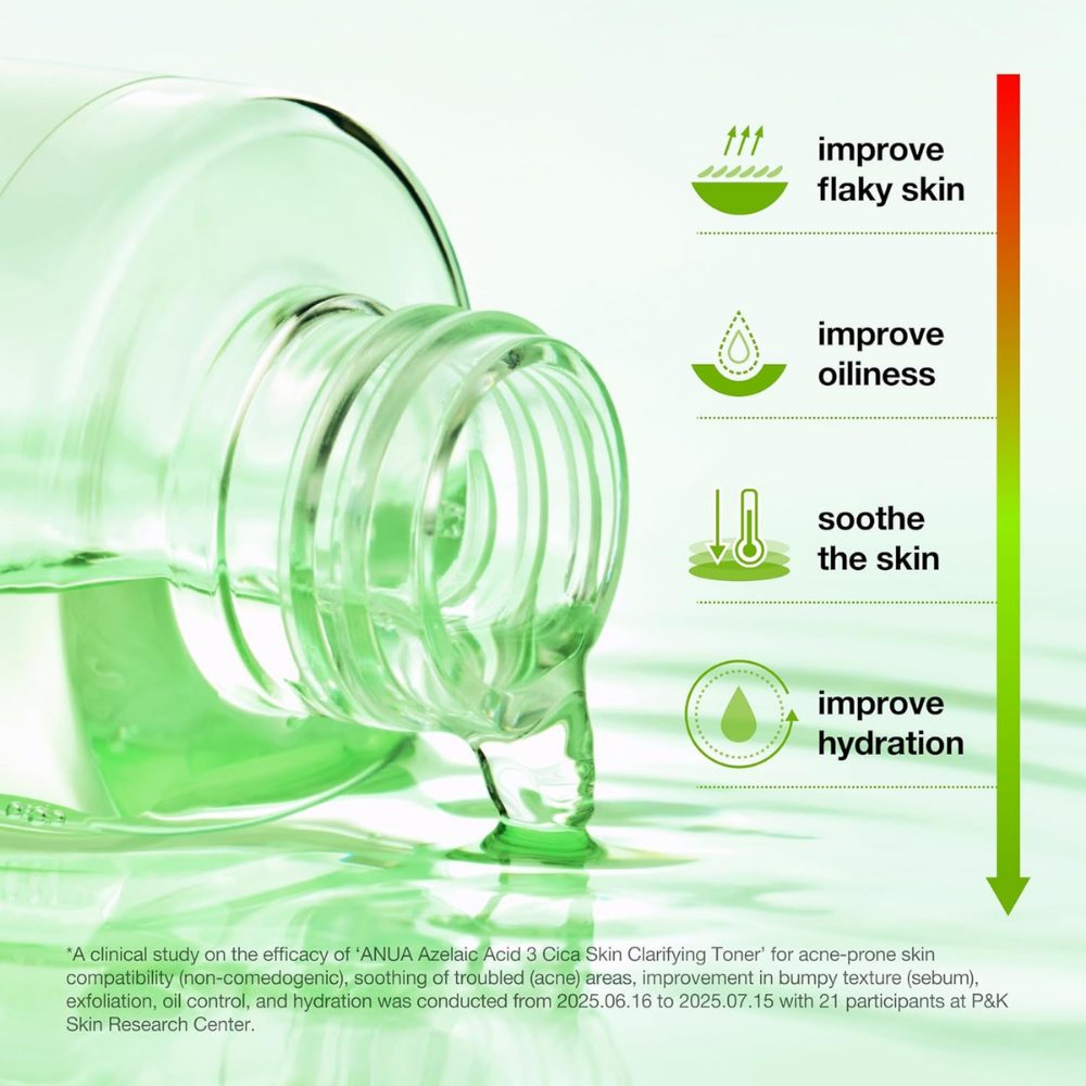 Azelaic Acid 3 CICA Skin Brightening Toner