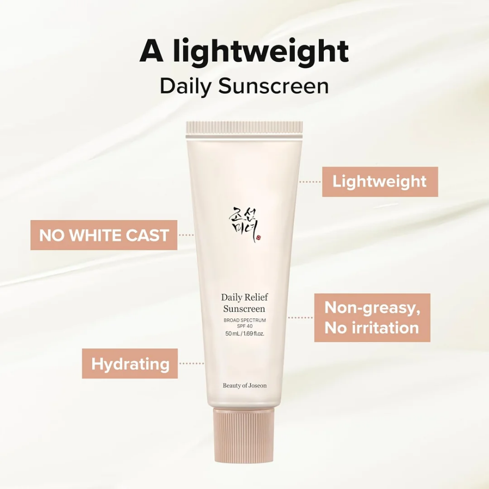 Daily Relief Sunscreen SPF 40 - nudemakeupgt