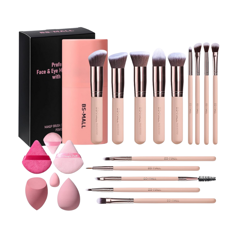 Brochas -Rosadas - nudemakeupgt