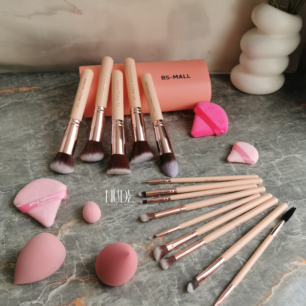 Brochas -Rosadas - nudemakeupgt