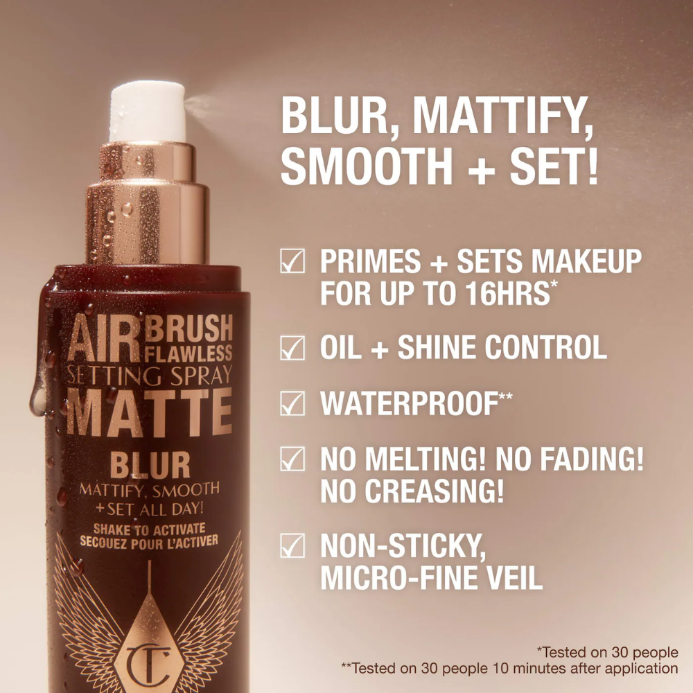 Airbrush matte - waterproff - nudemakeupgt