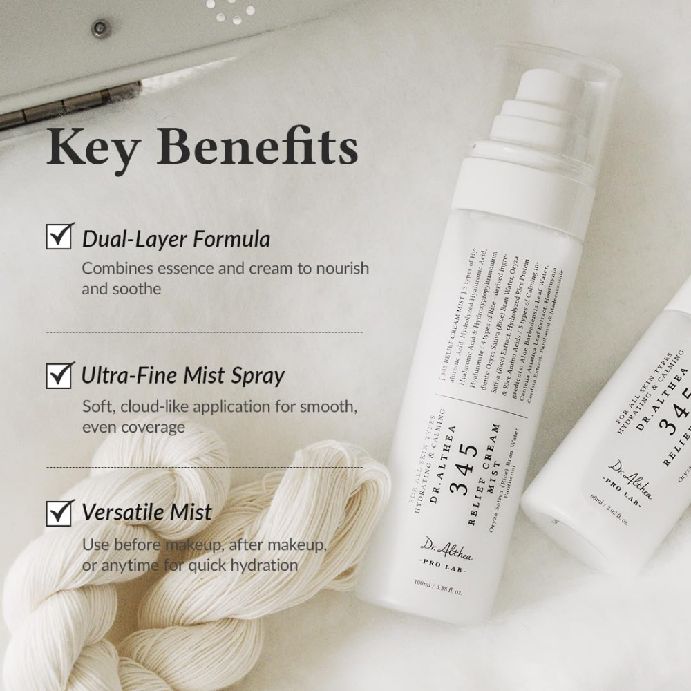 345 Relief cream Mist