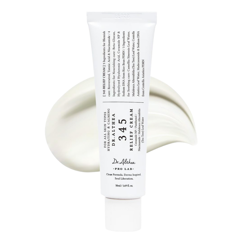 345 Relief Cream | Daily Face Moisturizer - nudemakeupgt
