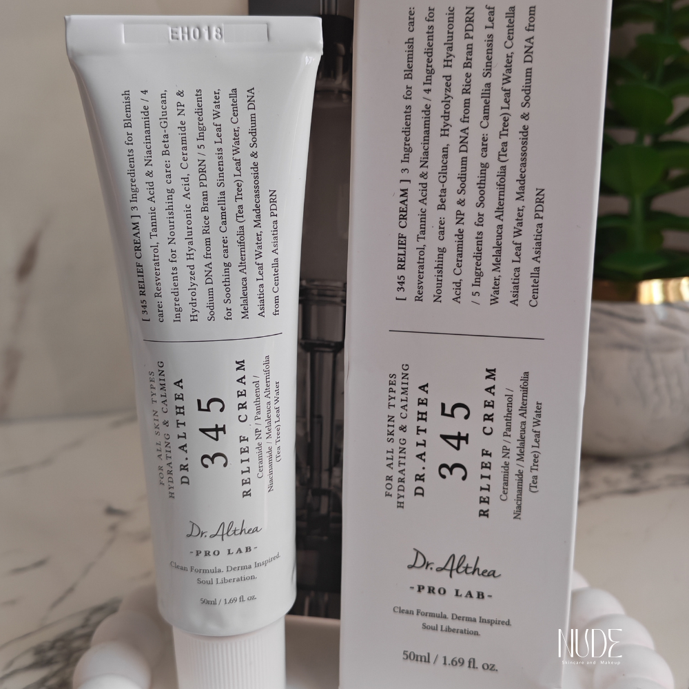 345 Relief Cream | Daily Face Moisturizer - nudemakeupgt