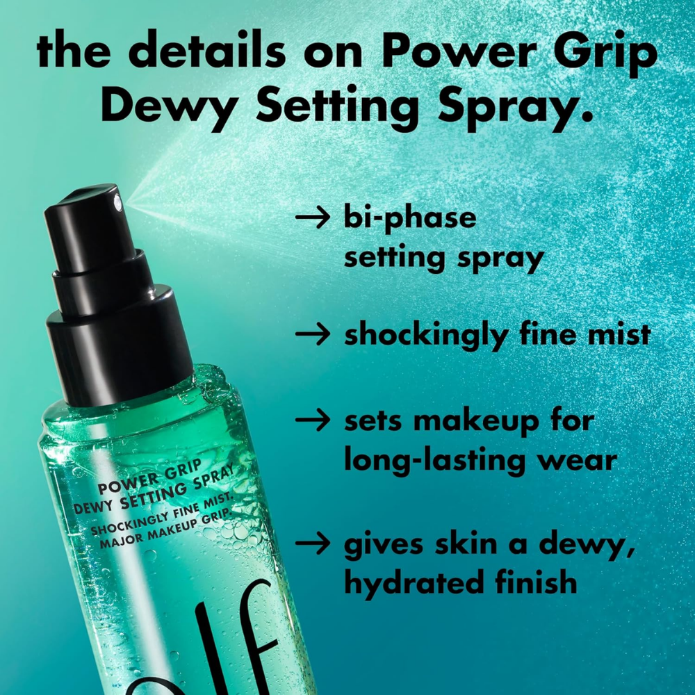 Power grip setting spray