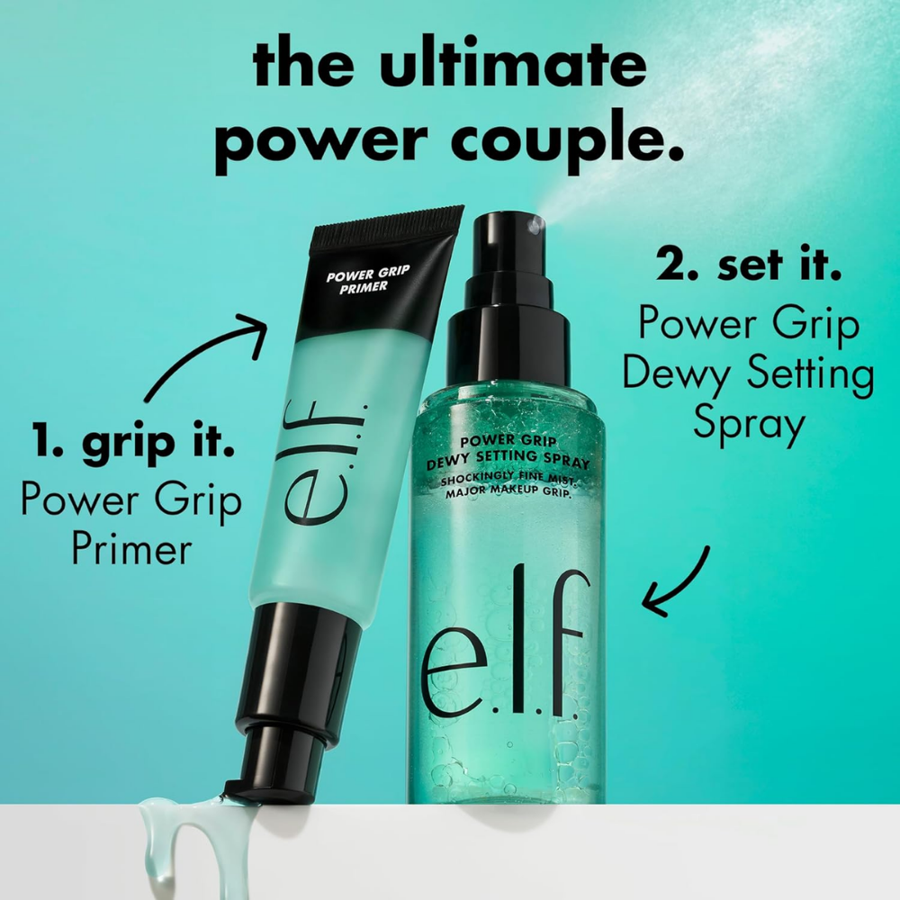 Power grip setting spray