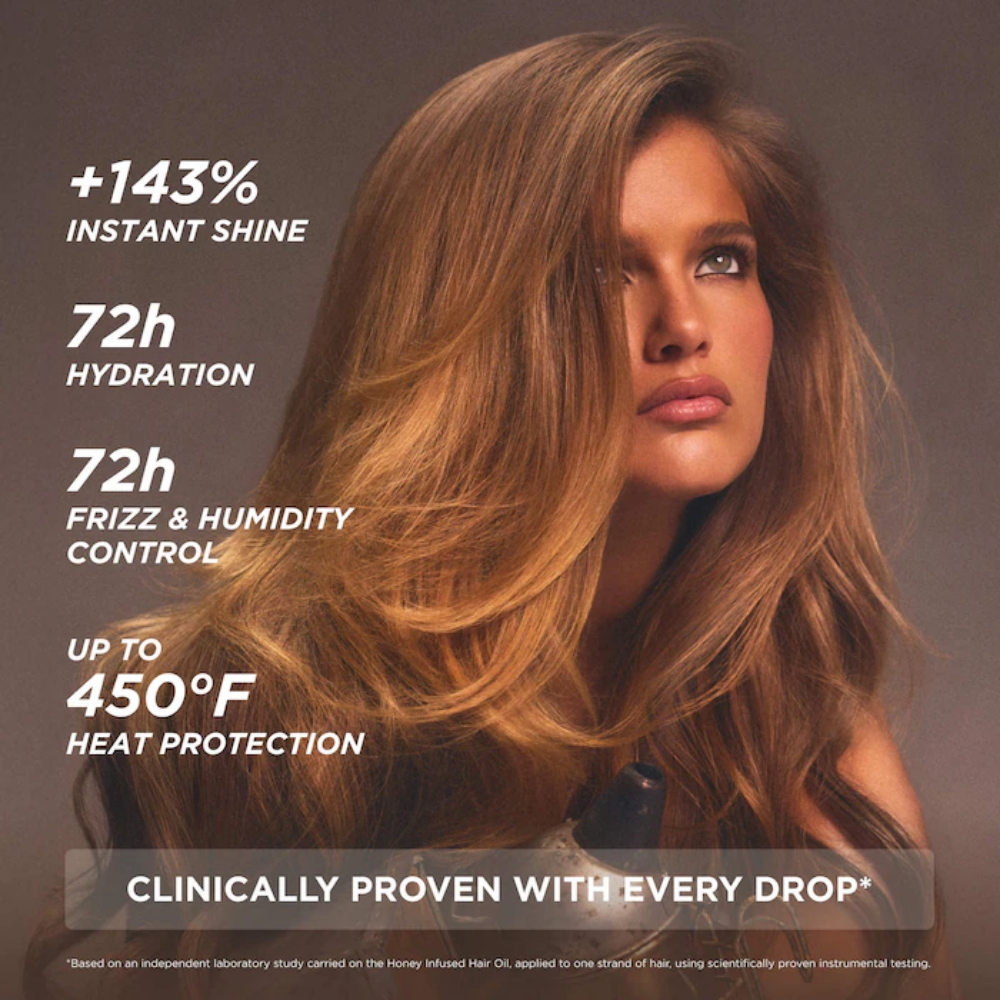 Mini Honey Infused Hair Oil