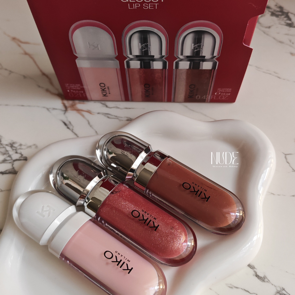 Glossy lip set