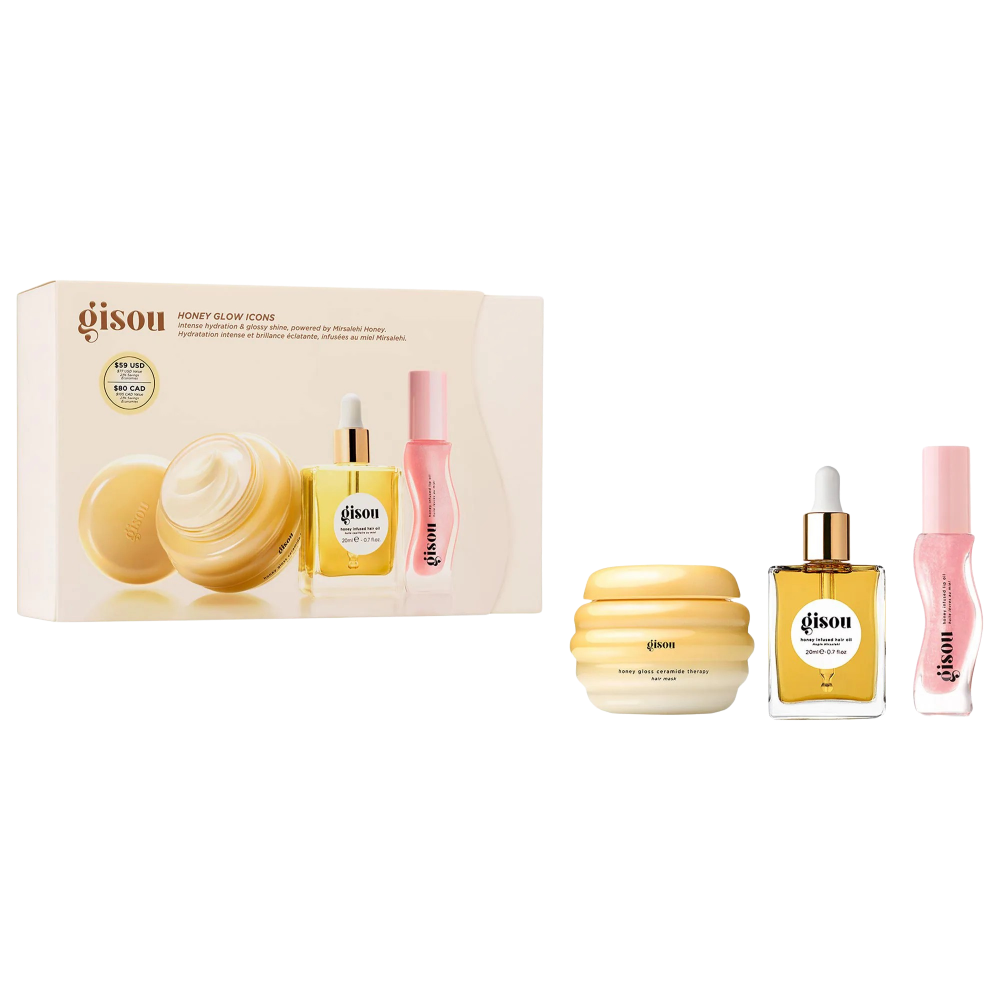 Set de cabello y labios Honey Glow Icons