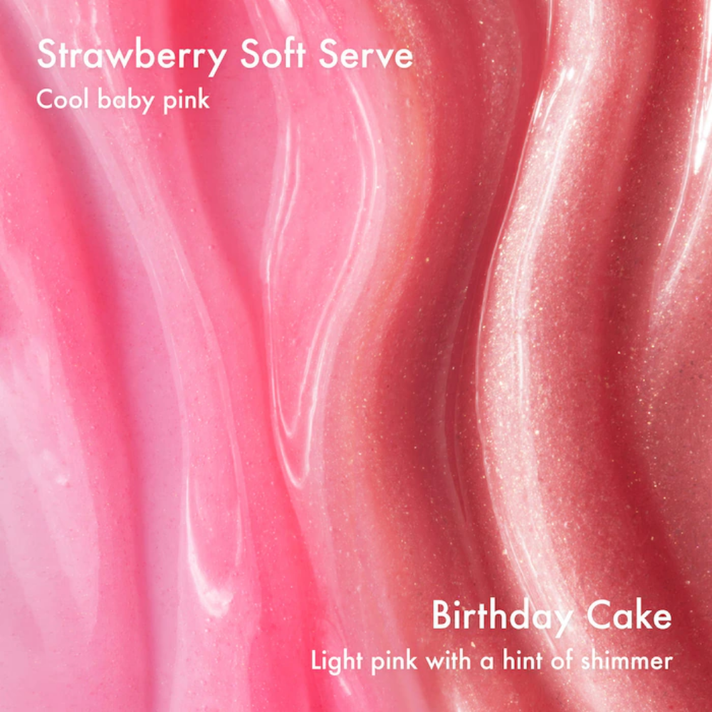 Sweet Pink Duo with Birthday Cake + Strawberry Soft Serve Lip