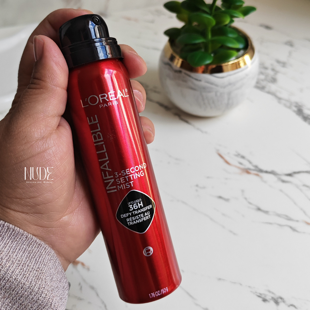 3-Second Setting Spray Mist - nudemakeupgt