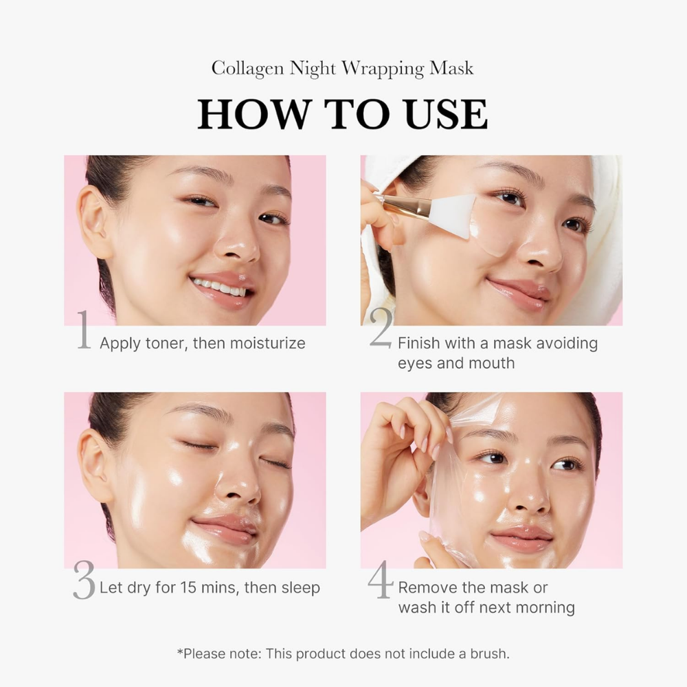 Collagen Overnight Wrapping Peel - mask - nudemakeupgt