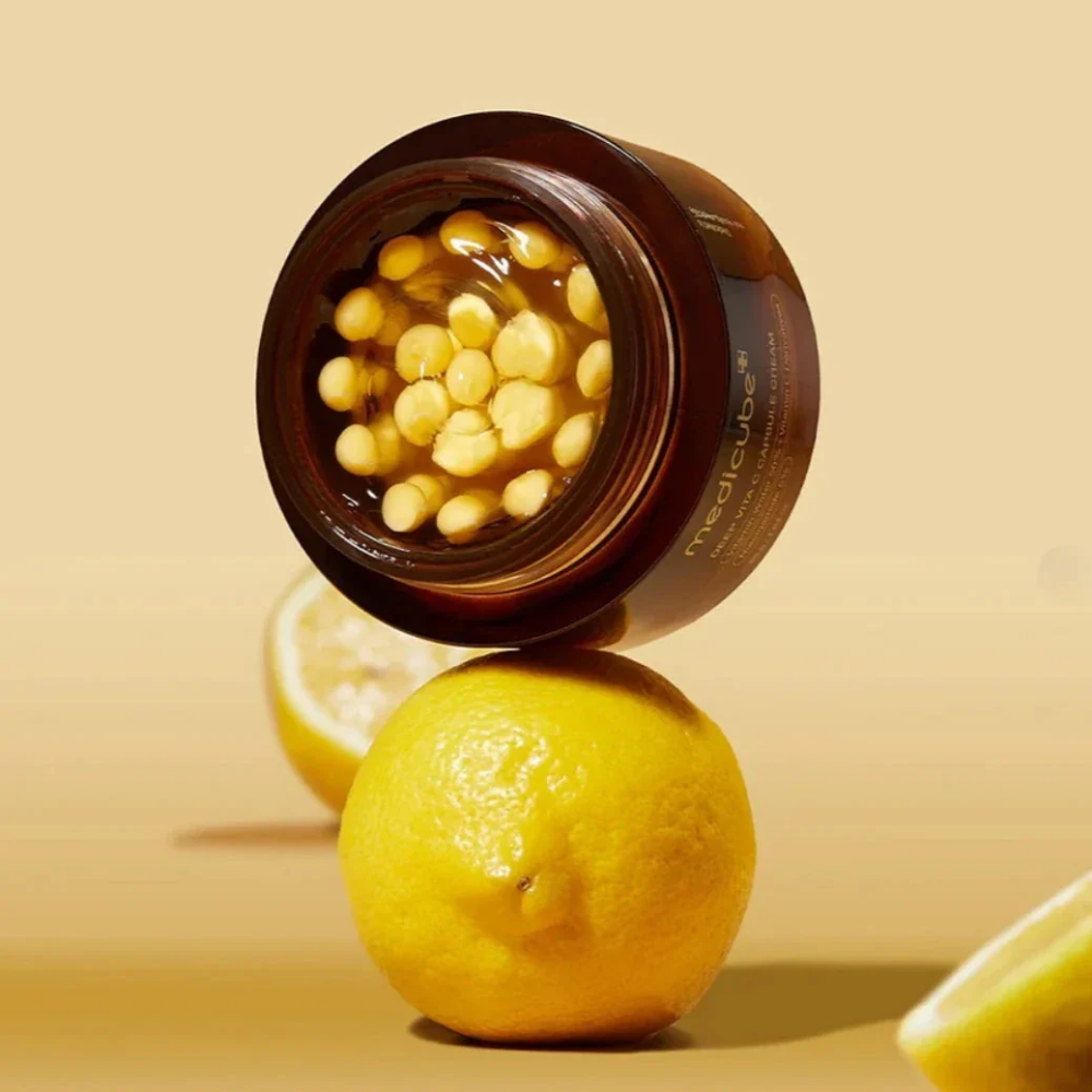 Vitamin C Golden Capsule Face Moisturizer cream - nudemakeupgt