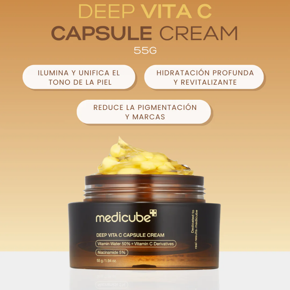 Vitamin C Golden Capsule Face Moisturizer cream - nudemakeupgt