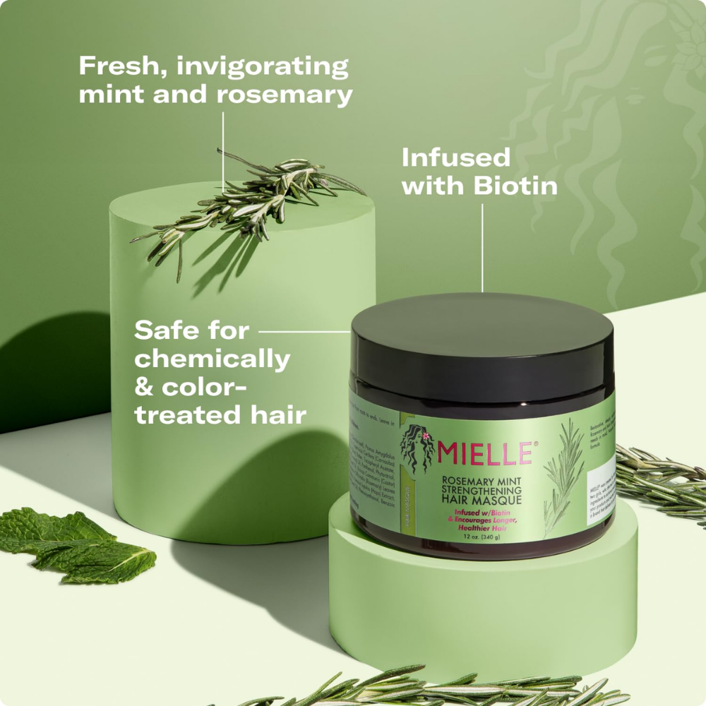 Organics Rosemary Mint Strengthening Hair Masque - nudemakeupgt