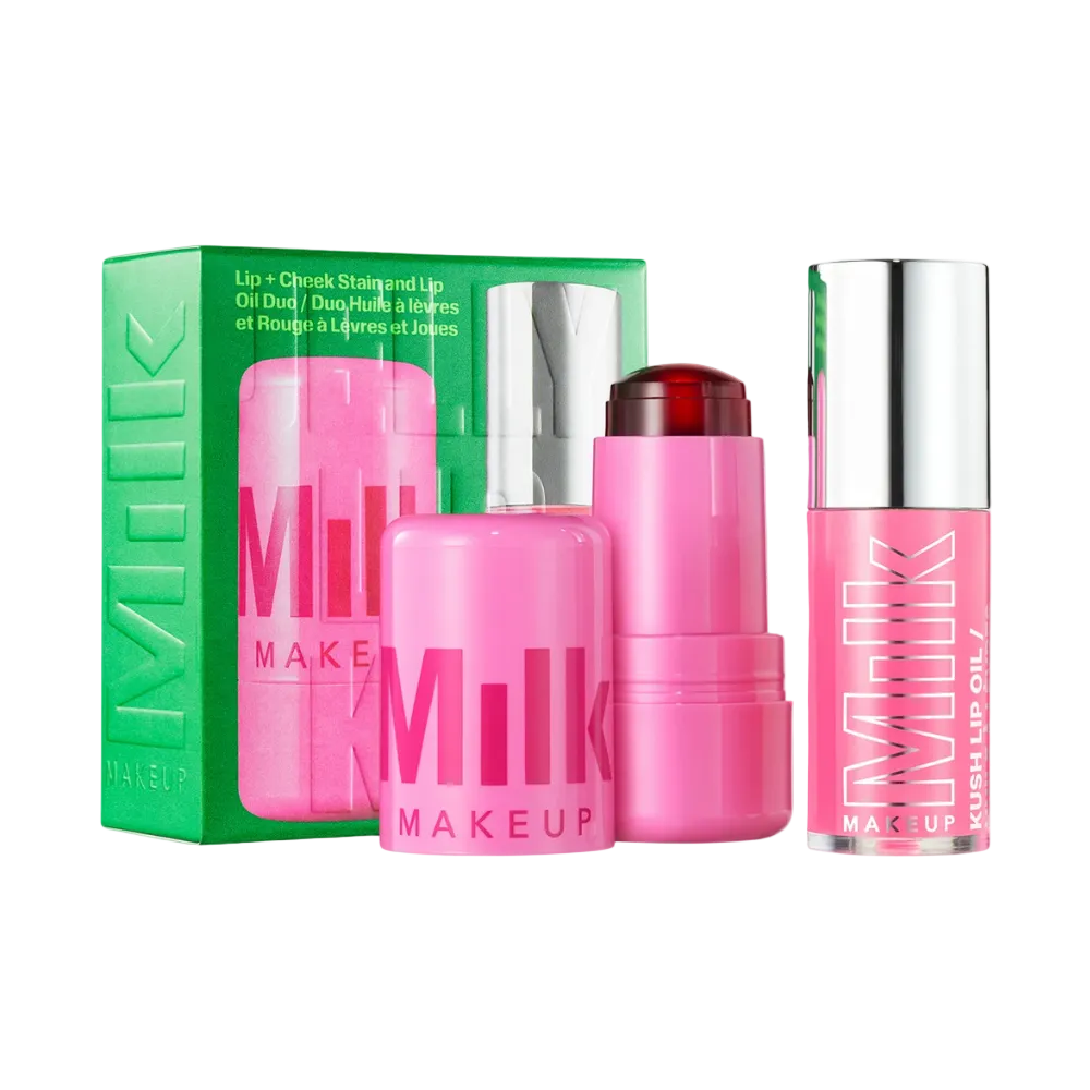 The Jelly Lip Kit: Lip + Cheek Stain and Lip Oil Duo - nudemakeupgt