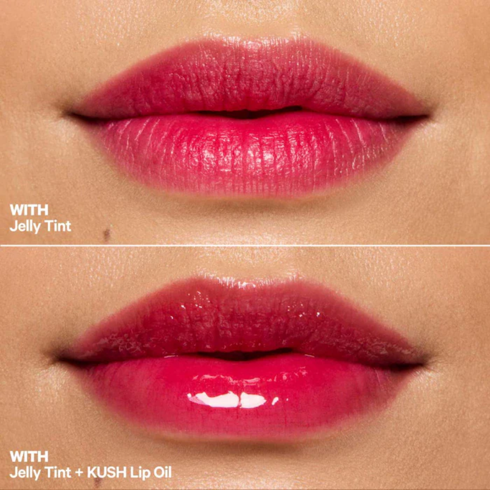 The Jelly Lip Kit: Lip + Cheek Stain and Lip Oil Duo - nudemakeupgt