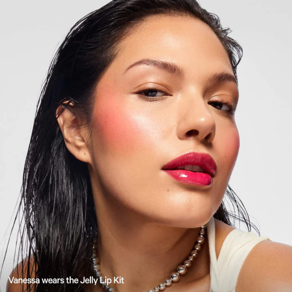 The Jelly Lip Kit: Lip + Cheek Stain and Lip Oil Duo - nudemakeupgt