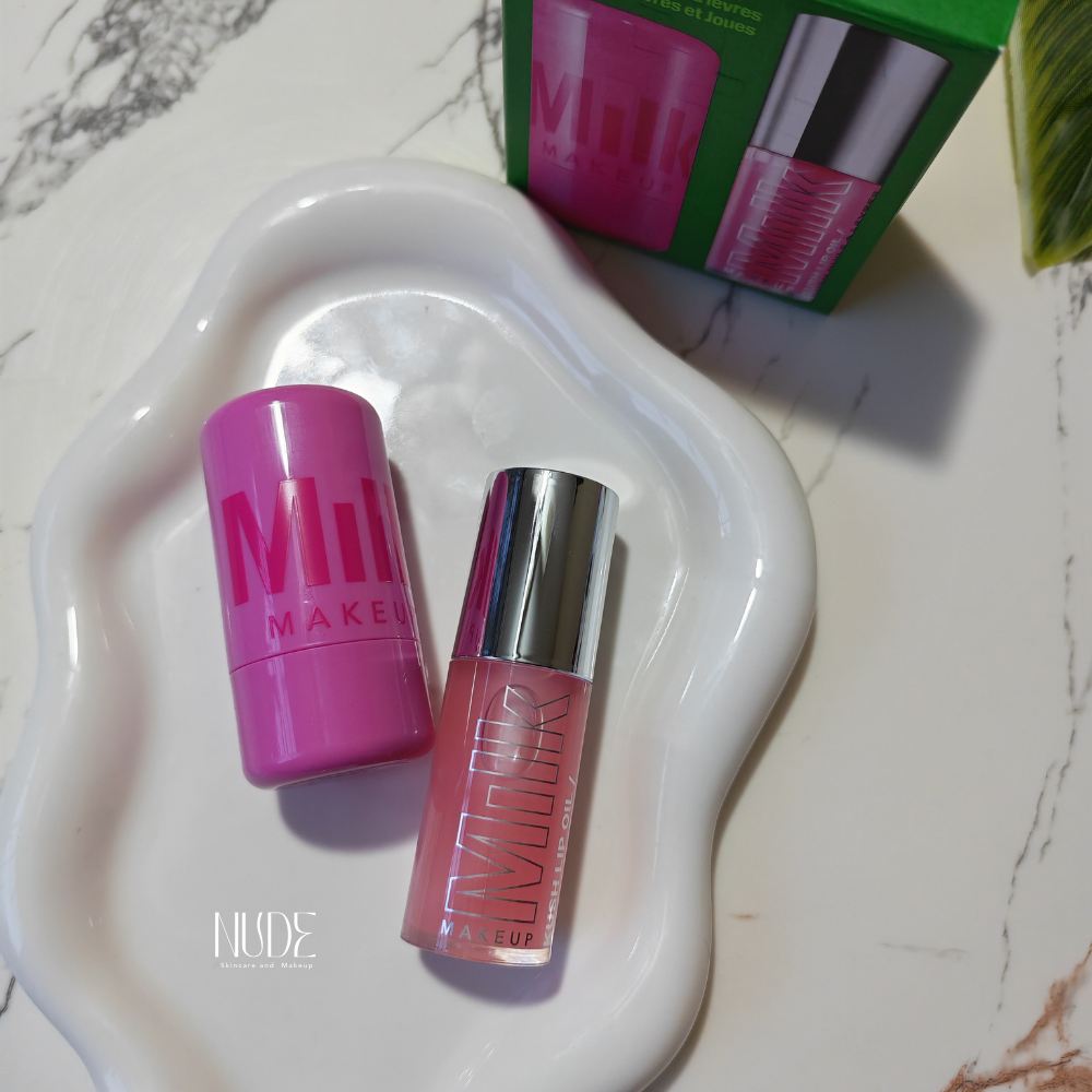 The Jelly Lip Kit: Lip + Cheek Stain and Lip Oil Duo - nudemakeupgt
