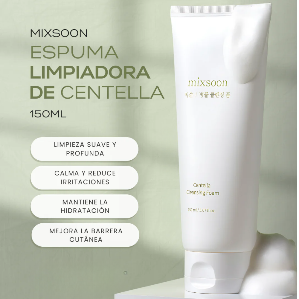 Centella Cleansing Foam - nudemakeupgt