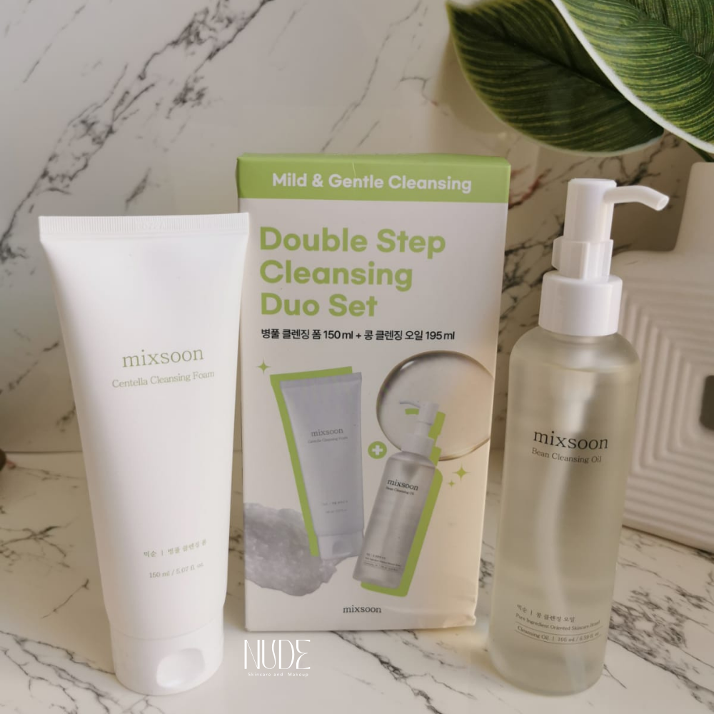 Duo doble limpieza Mixsoon - nudemakeupgt