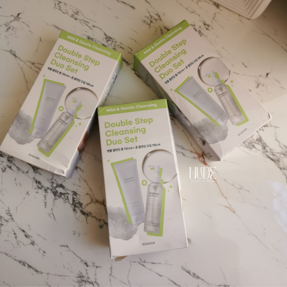 Duo doble limpieza Mixsoon - nudemakeupgt