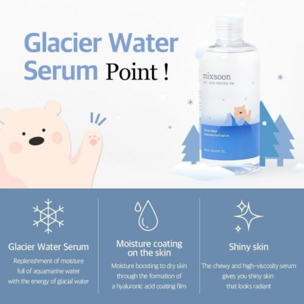 Glacier water Hyaluronic Acid - nudemakeupgt