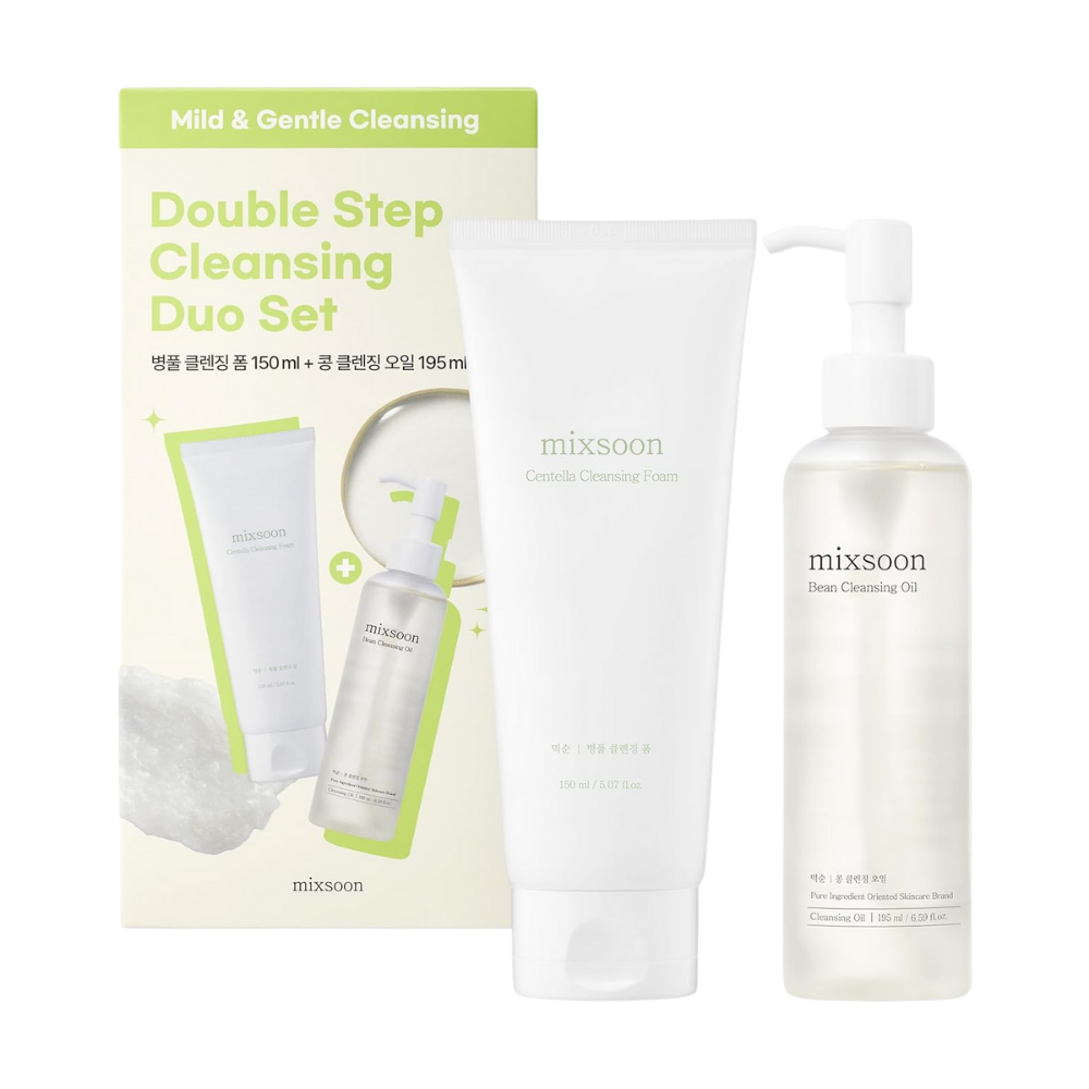 Duo doble limpieza Mixsoon - nudemakeupgt
