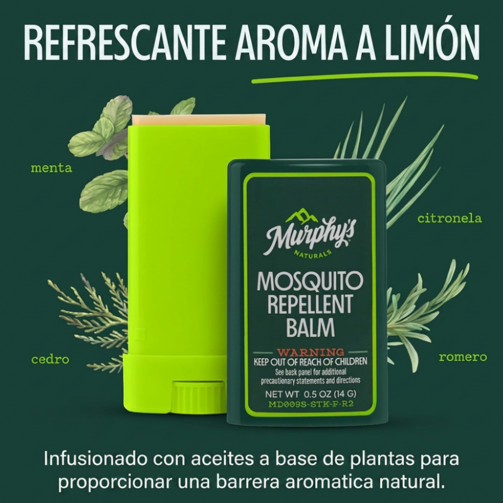 Mosquito repellent balm