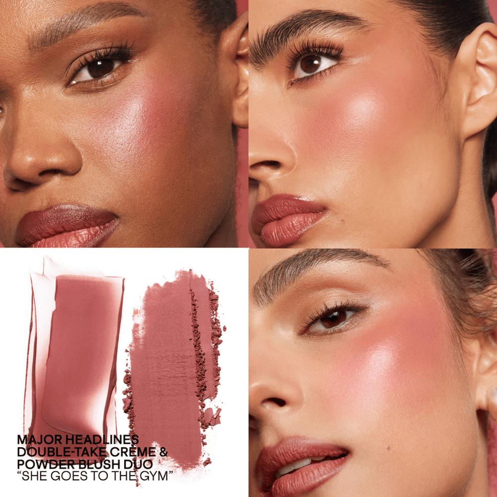 Mini Headlines Double-Take Crème & Powder Blush