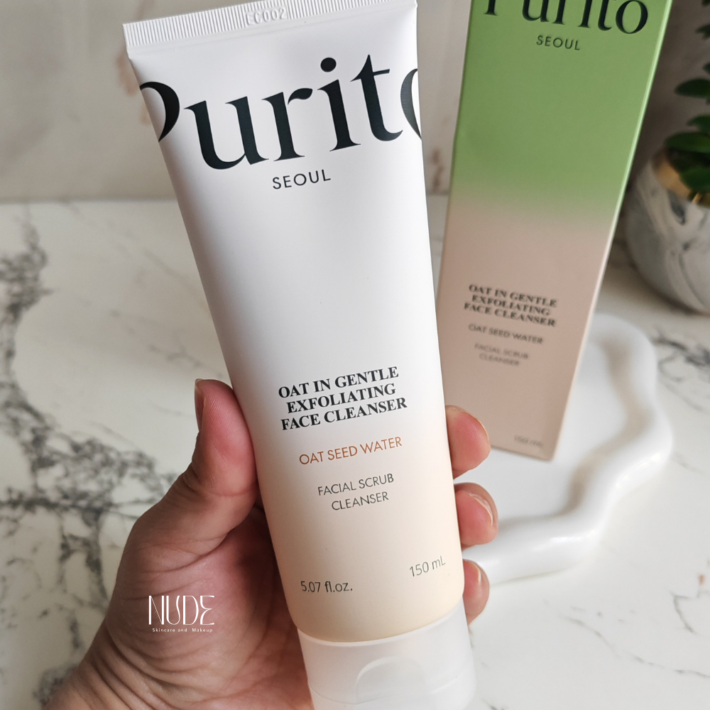 Oat Exfoliating Facial Polish Cleanser - nudemakeupgt