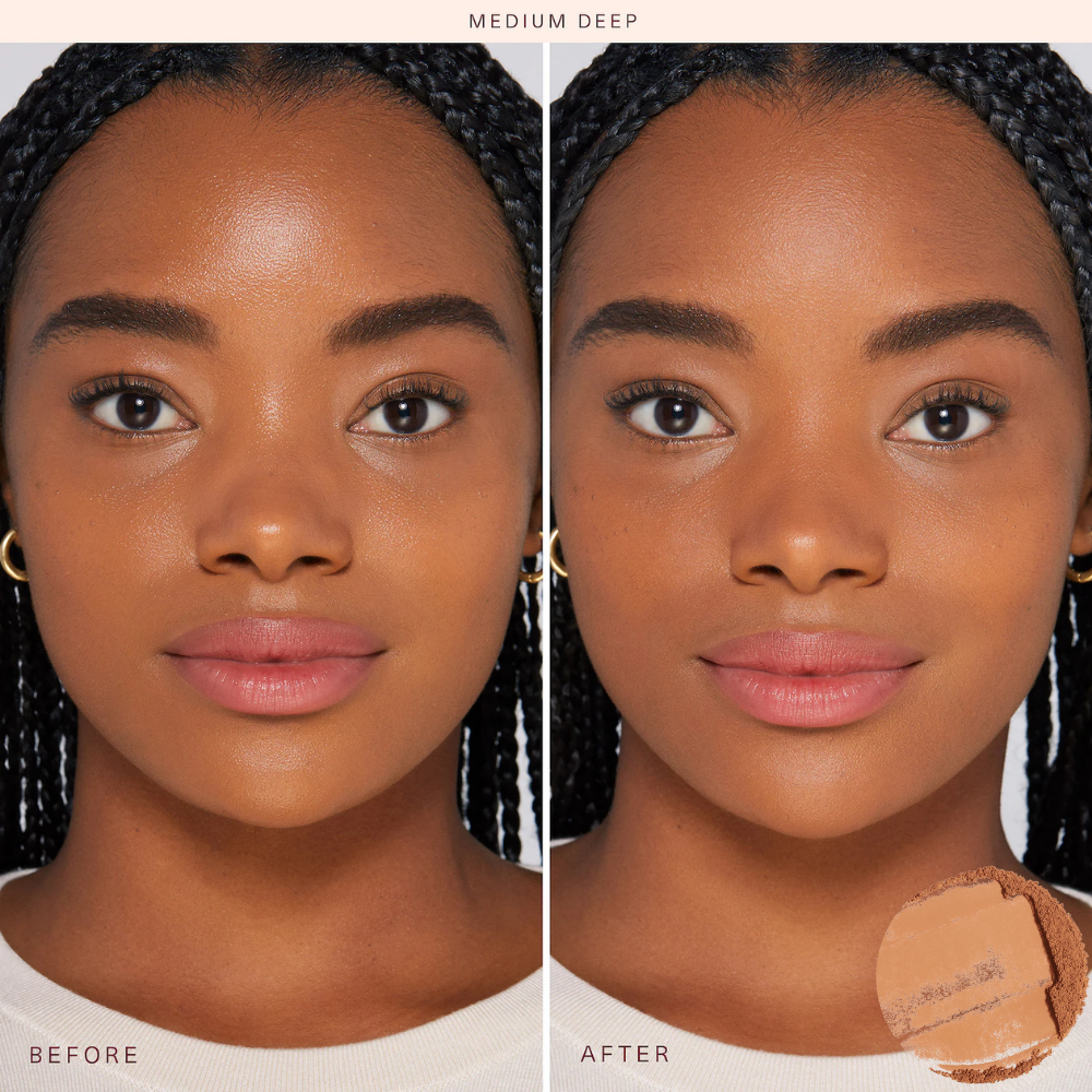 Always an Optimist Soft Radiance Setting Powder - Medium Deep; - nudemakeupgt