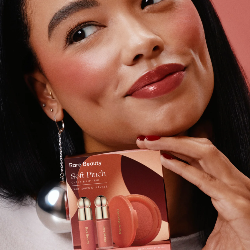 Soft Pinch Cheek & Lip Trio Makeup Gift Set - nudemakeupgt