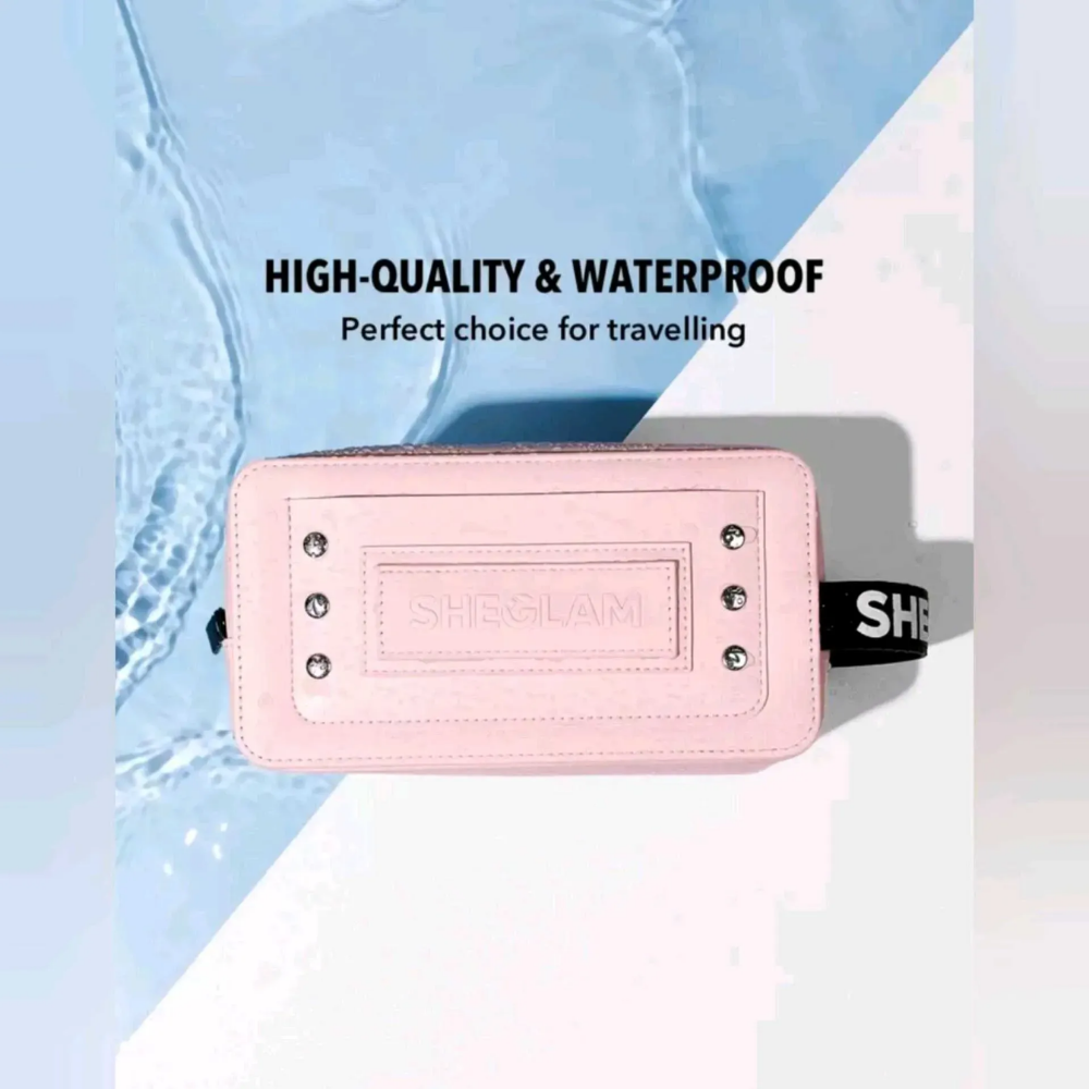 Cosmetiquera  Rosada sheglam - nudemakeupgt