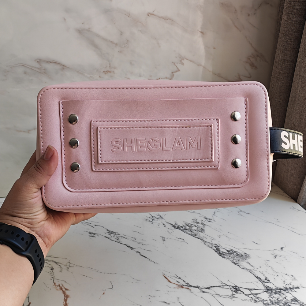 Cosmetiquera  Rosada sheglam - nudemakeupgt