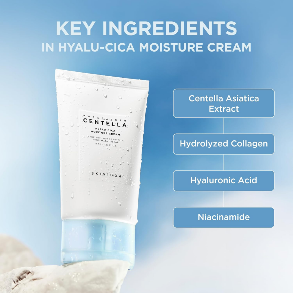 Hyalu-Cica Moisture Cream - nudemakeupgt