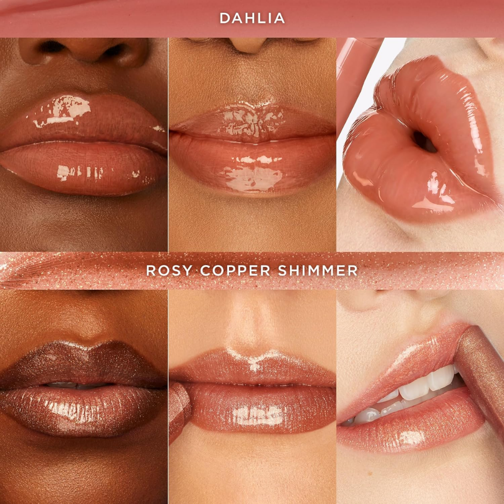 Set de dos - dahlia &nrosy copper shimmer - nudemakeupgt