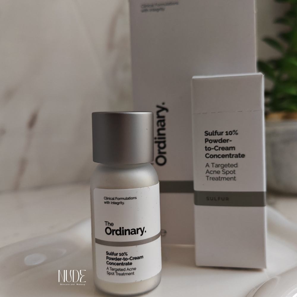 Sulfur 10% Powder-to-Cream - nudemakeupgt
