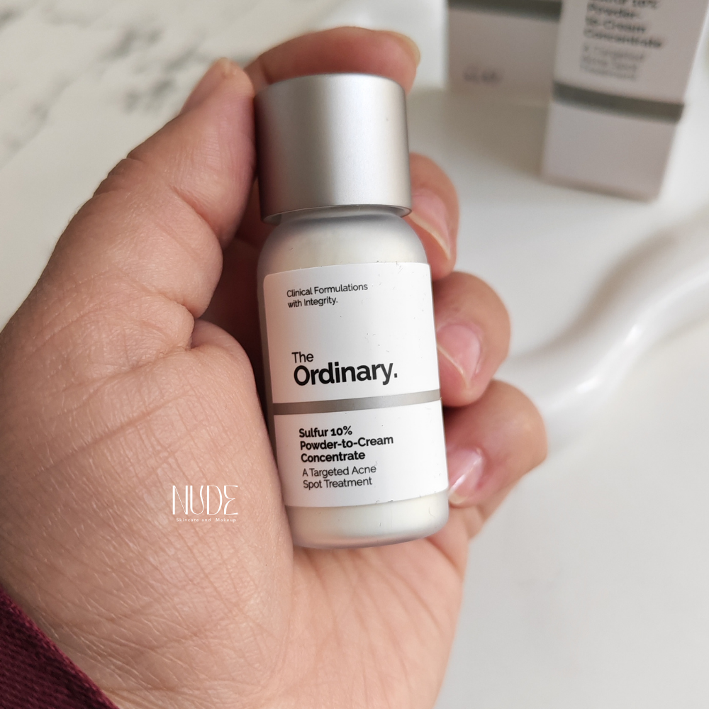 Sulfur 10% Powder-to-Cream - nudemakeupgt