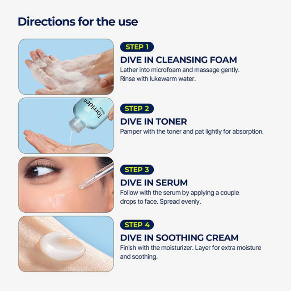 Torriden DIVE IN Trial Kit - nudemakeupgt